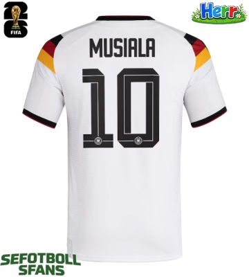 Tyskland Jamal Musiala #10 Hemmatröja VM 2026 Kortärmad